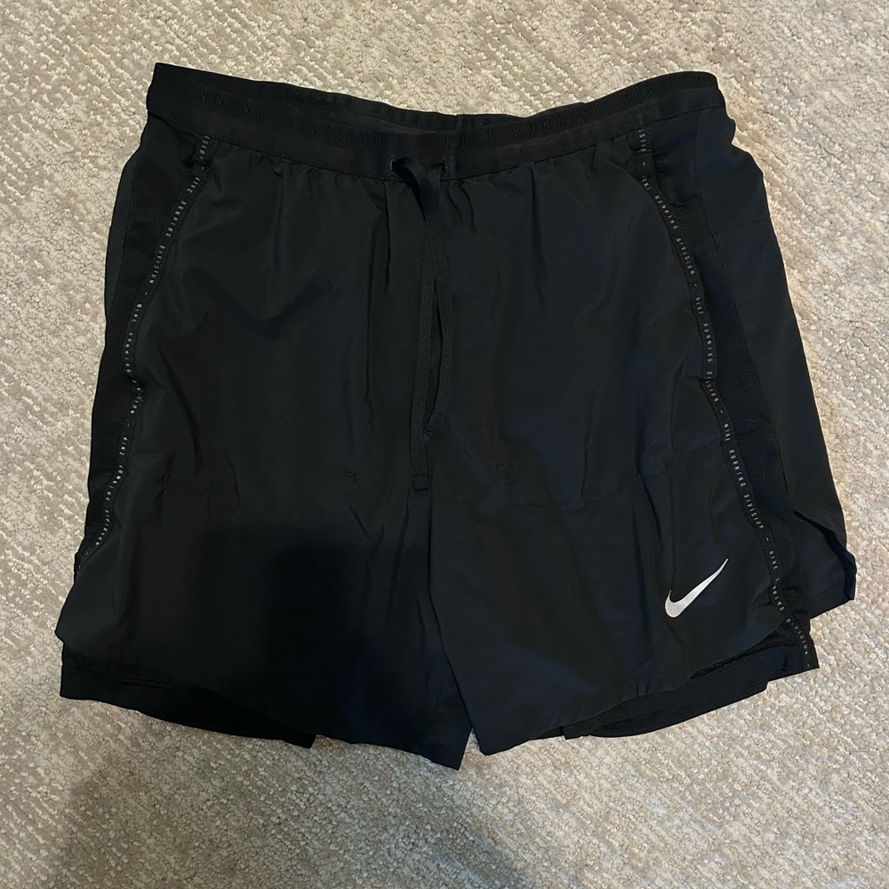Nike Men's Running Black Sports Shorts